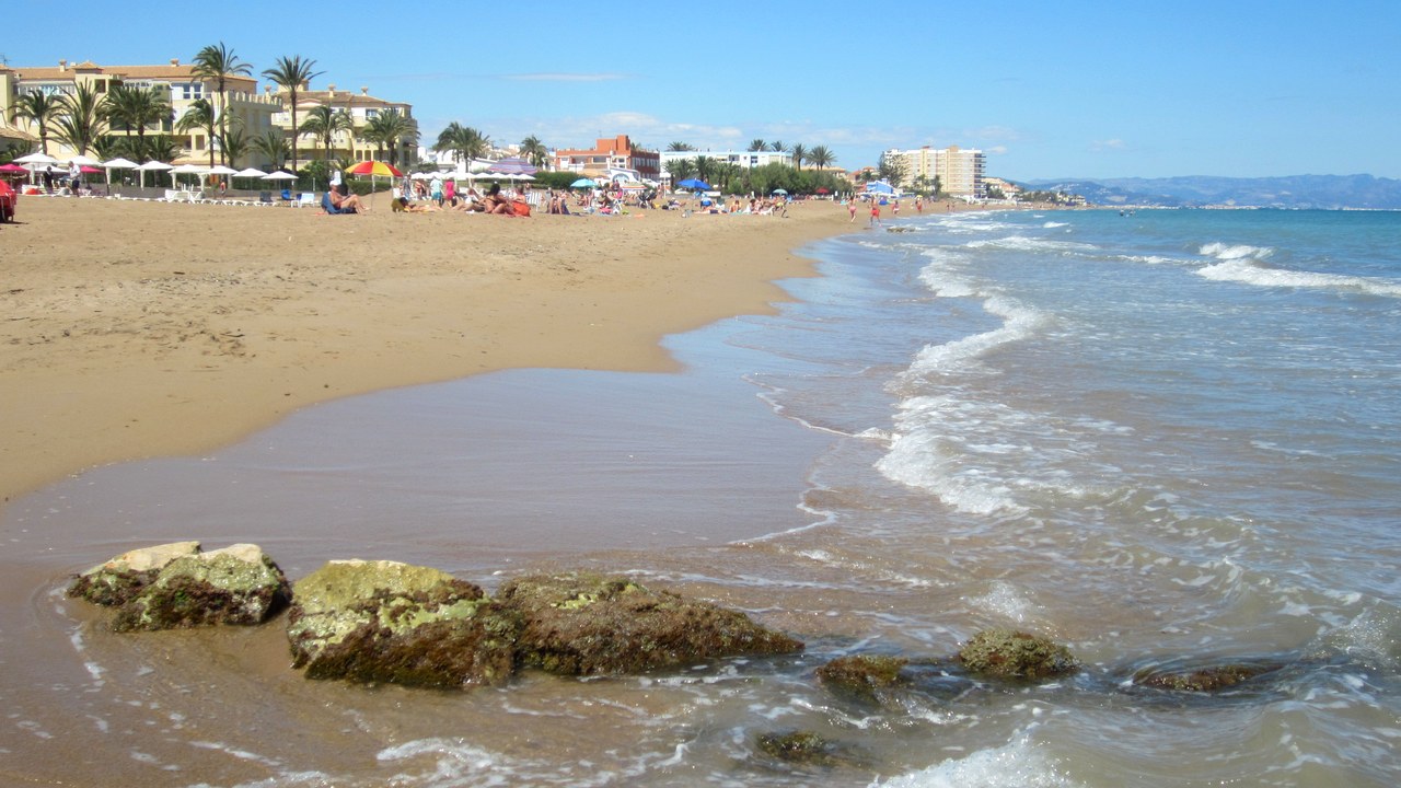 Sandstrand Las Marinas, D&eacute;nia
